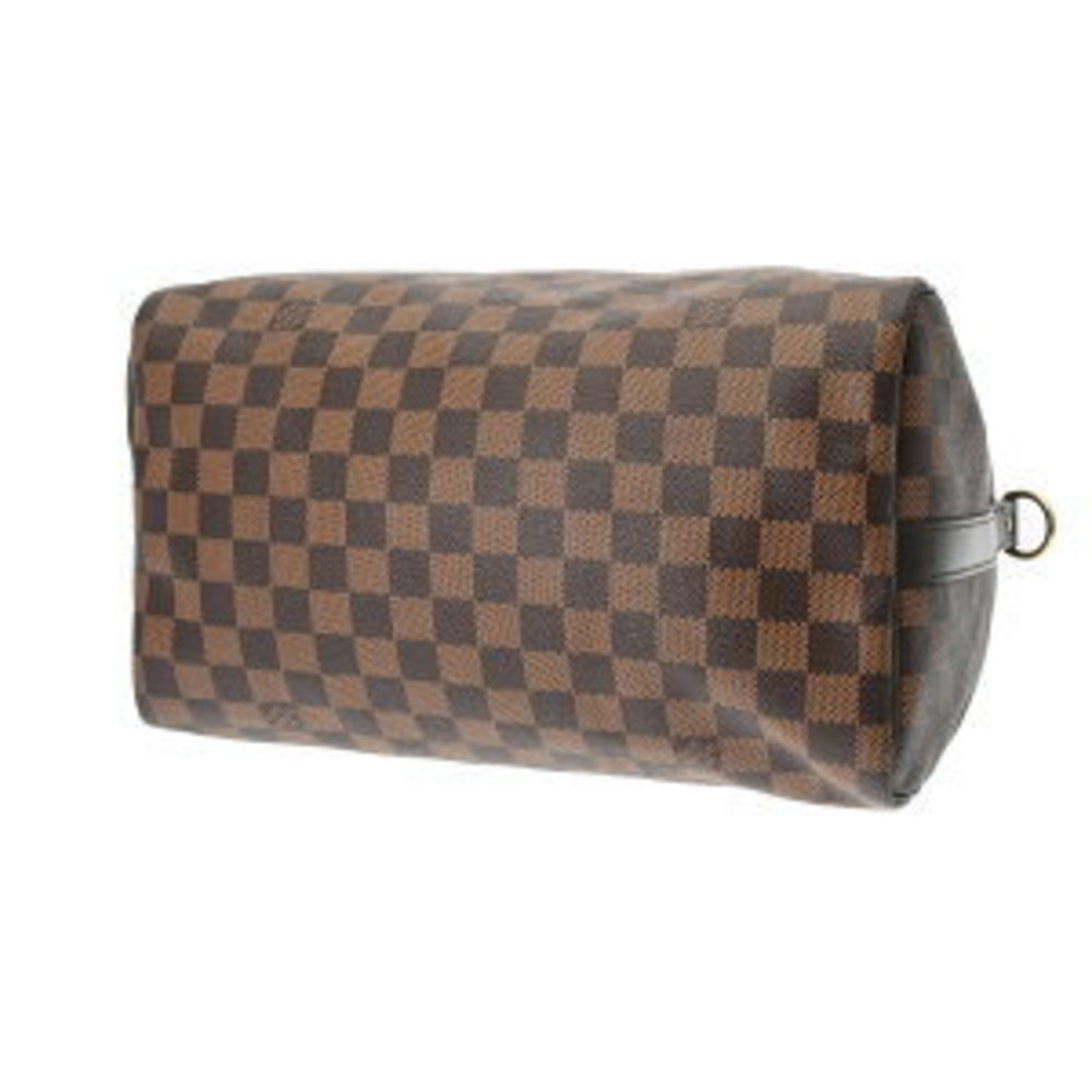 Louis Vuitton Handbag Bandouliere Canvas Speedy Brown Bag Damier - Picture 5 of 9
